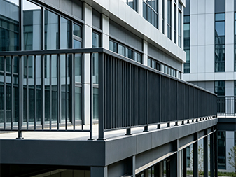 Y054 Balconie en alliage d'aluminium 