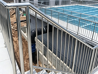 T030 Barrier en acier inoxydable 