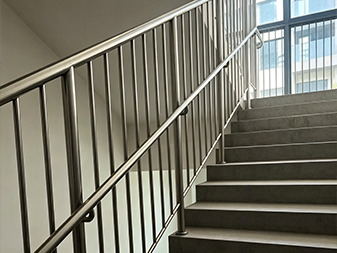 Y059 Barrier d'escalier en acier inoxydable 